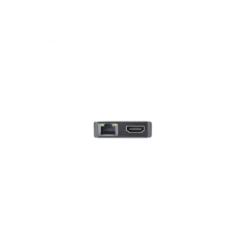Infortisa Image 2 - Nanocable Hub USB-C 3xUSB-A+2xHDMI+RJ45+TF+SD+PD