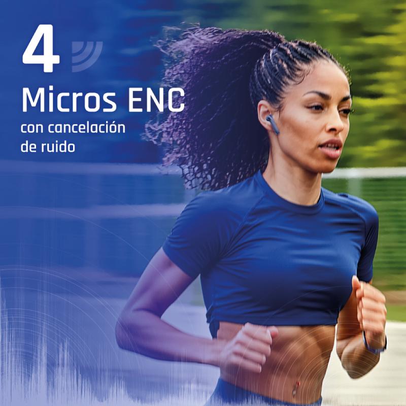 Infortisa Image 3 - iggual Auriculares inalámbricos TWS Bluetooth negr