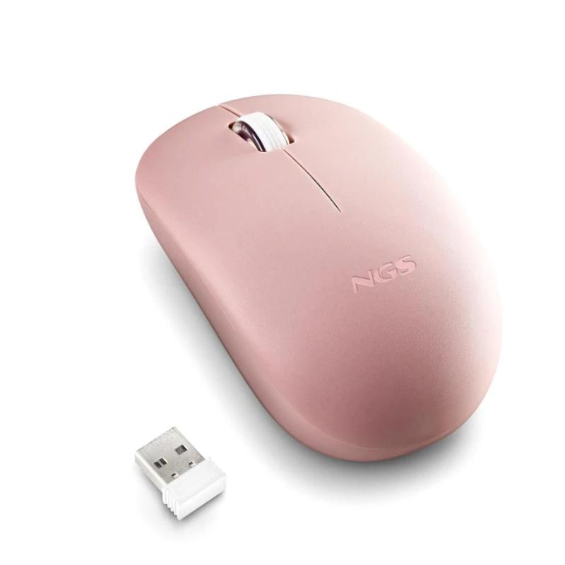 Infortisa Image 2 - NGS Raton Fogpro Inalambrico Rosa