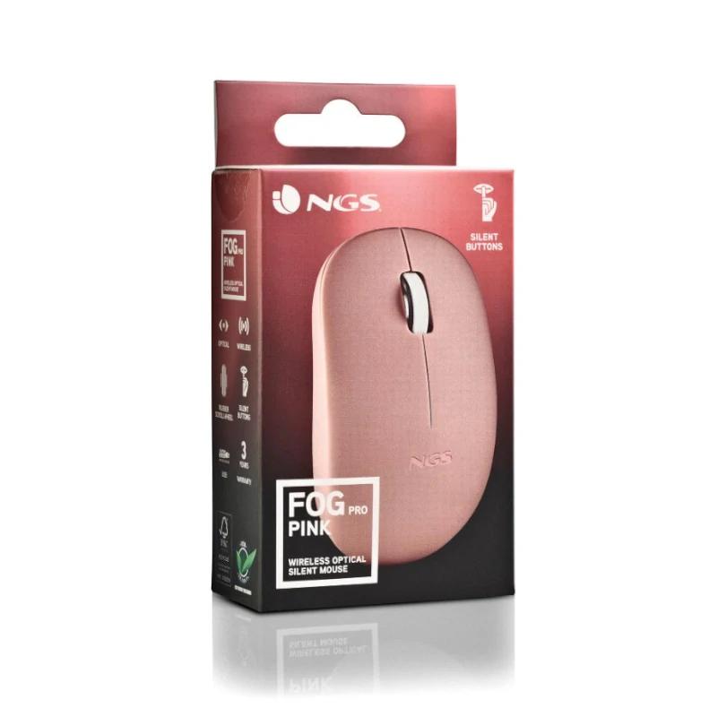 Infortisa Image 3 - NGS Raton Fogpro Inalambrico Rosa