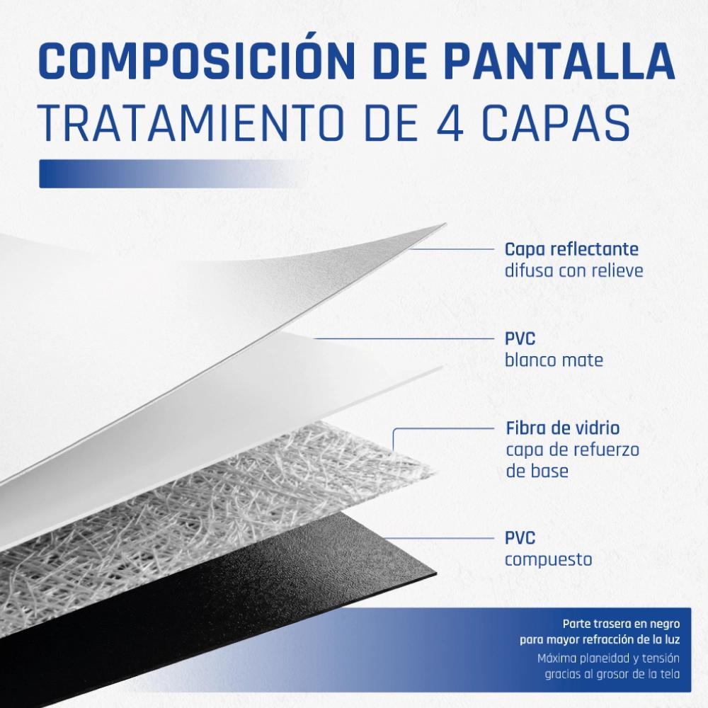 Infortisa Image 4 - iggual Pantalla manual 16:9 106" 234x131 cm