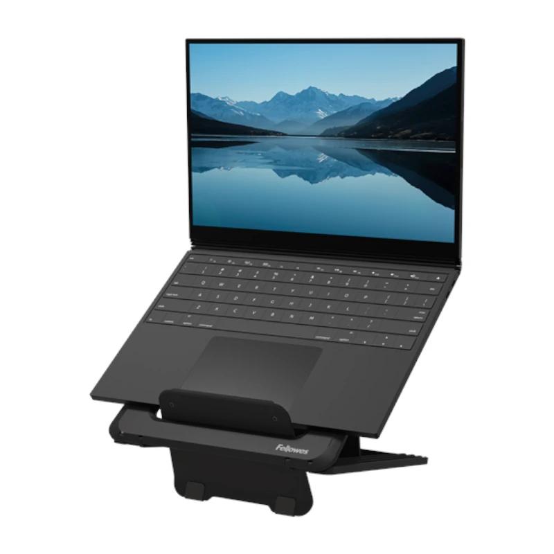 Infortisa Image 1 - Fellowes Soporte elevador portátil Breyta Negro