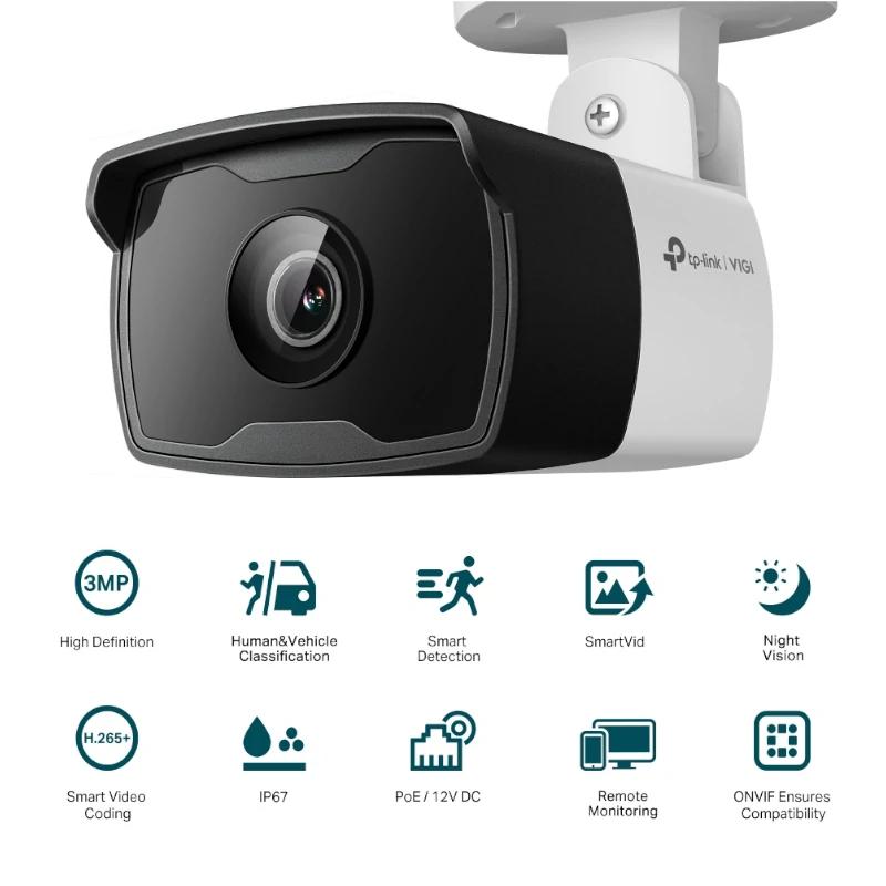 Infortisa Image 1 - VIGI Cámara IP Bullet C330I 3MP Plástico IR 4mm