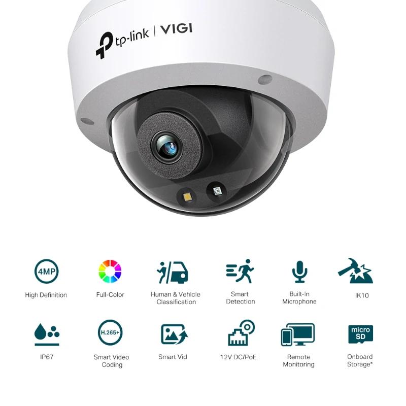 Infortisa Image 1 - VIGI Cámara IP Domo C240 4MP Plást Full-Color 2.8m