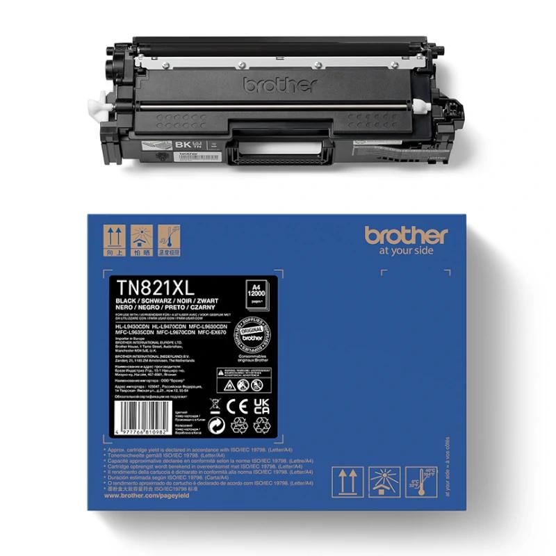 Infortisa Image 1 - Brother Tóner TN821BKXL Negro