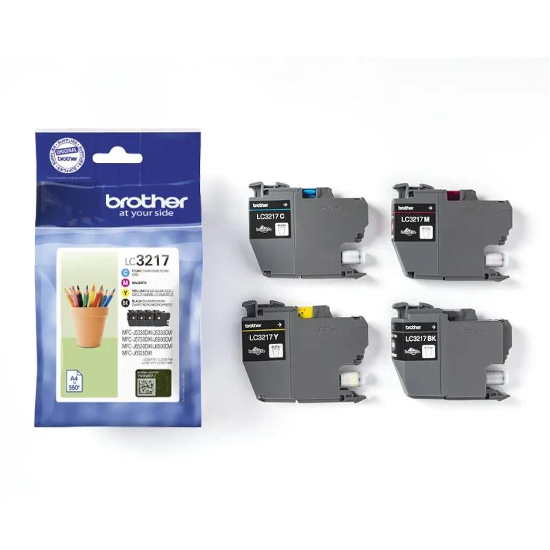 Infortisa Image 2 - Brother Cartucho Multipack LC3217VAL