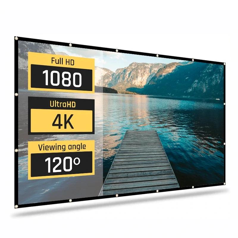 Infortisa Image 1 - iggual Pack mini proyector + pantalla 120" plegabl