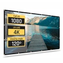 Infortisa Image 1 - iggual Pack mini proyector + pantalla 120" plegabl