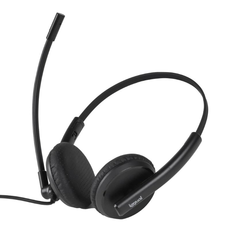 Infortisa Image 1 - iggual Auriculares USB cancelación ruido ENC 3030