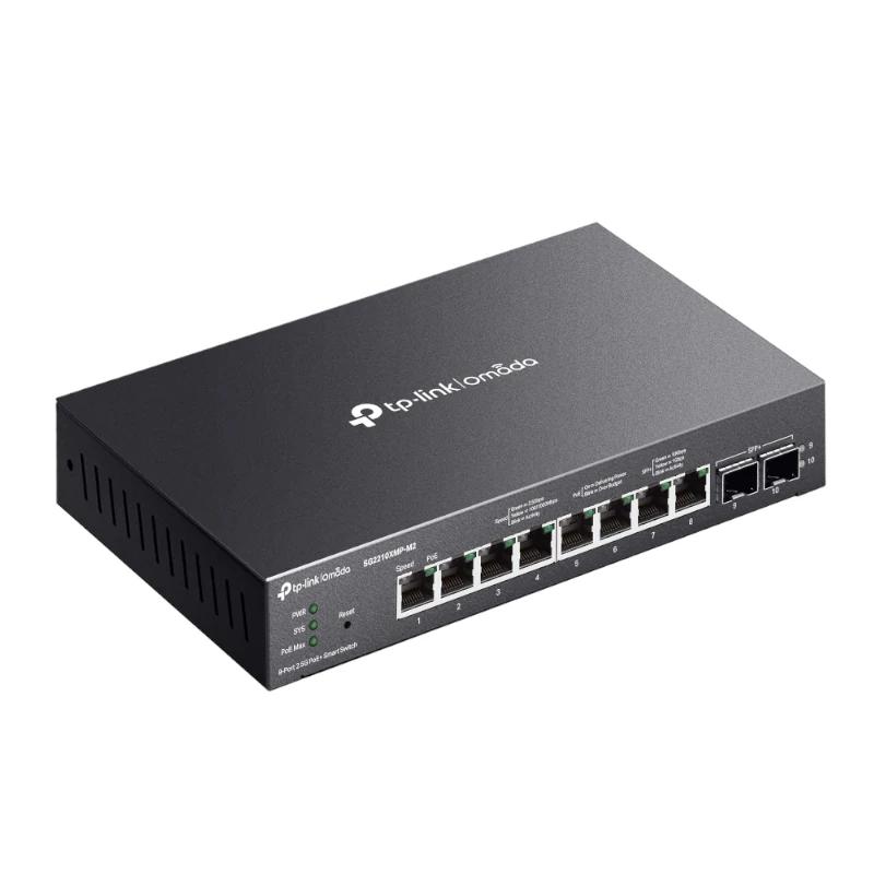 Infortisa Image 1 - TP-Link SG2210XMP-M2 Switch 8x2,5Gb PoE+ 2xSFP+