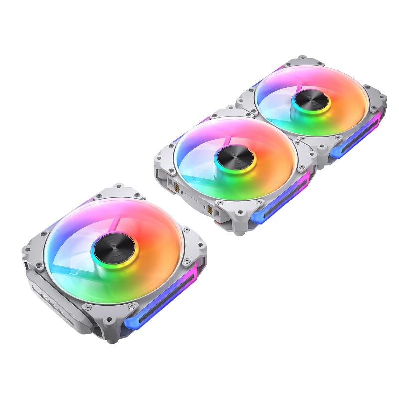 Infortisa Image 1 - Cougar Vent. Modular Apolar 120 Argb White (3pcs)