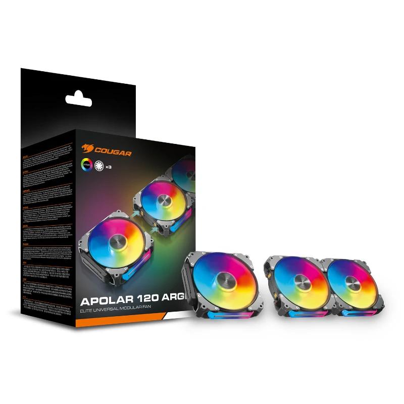 Infortisa Image 3 - Cougar Vent. Modular Apolar 120 Argb (3pcs)