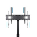 Infortisa Image 2 - Tooq FS2287M-B Soporte suelo bandeja Moon 37"-75"