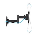Infortisa Image 2 - Tooq LP1344TN-B Soporte pared pantallas 13"-43"