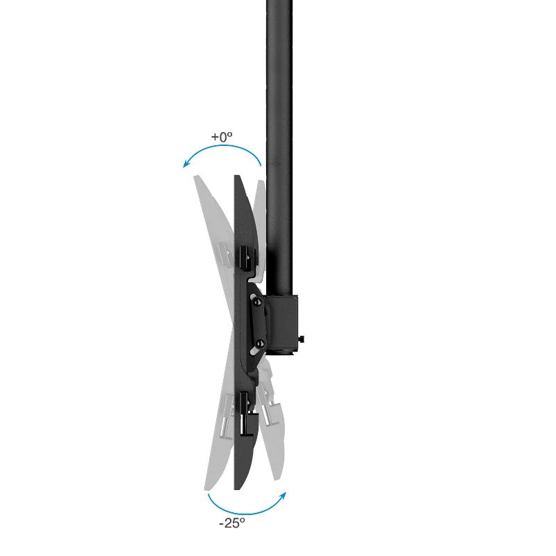 Infortisa Image 2 - Tooq LPCE1186TSLI-XL-B Soporte techo TV 43"-86"