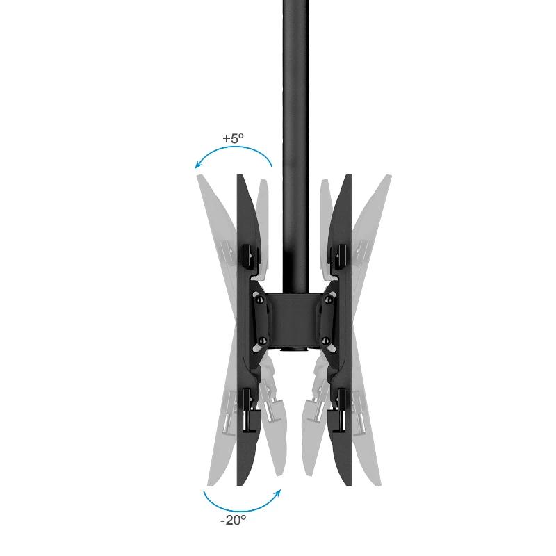 Infortisa Image 3 - Tooq LPCE2286TSLI-XL-B Soporte techo 2 TV 43"-86"