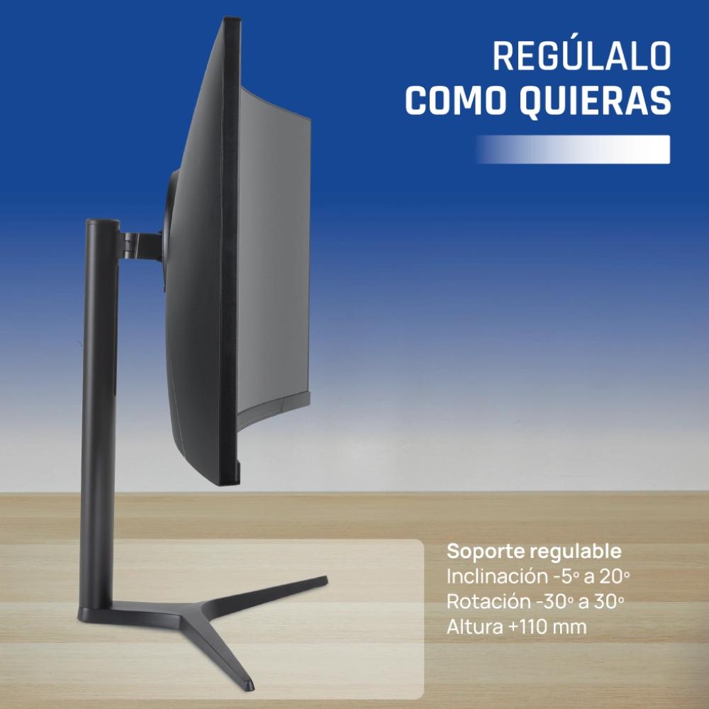 Infortisa Image 5 - iggual Monitor 34" UWQHD 1ms 2DP 2HDMI MM AA Curvo