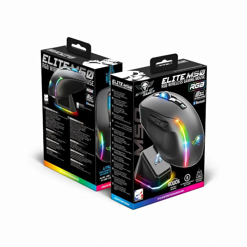 Infortisa Image 3 - Spirit of Gamer Raton Inalambrico Elite M50 Negro