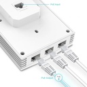 Infortisa Image 2 - TP-Link EAP655-Wall AP WiFi6 AX3000 Dual 4xGbE