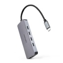Infortisa Image 1 - Nanocable HUB USB-C/M a 4xUSB-C/H + USB-C PD 100W