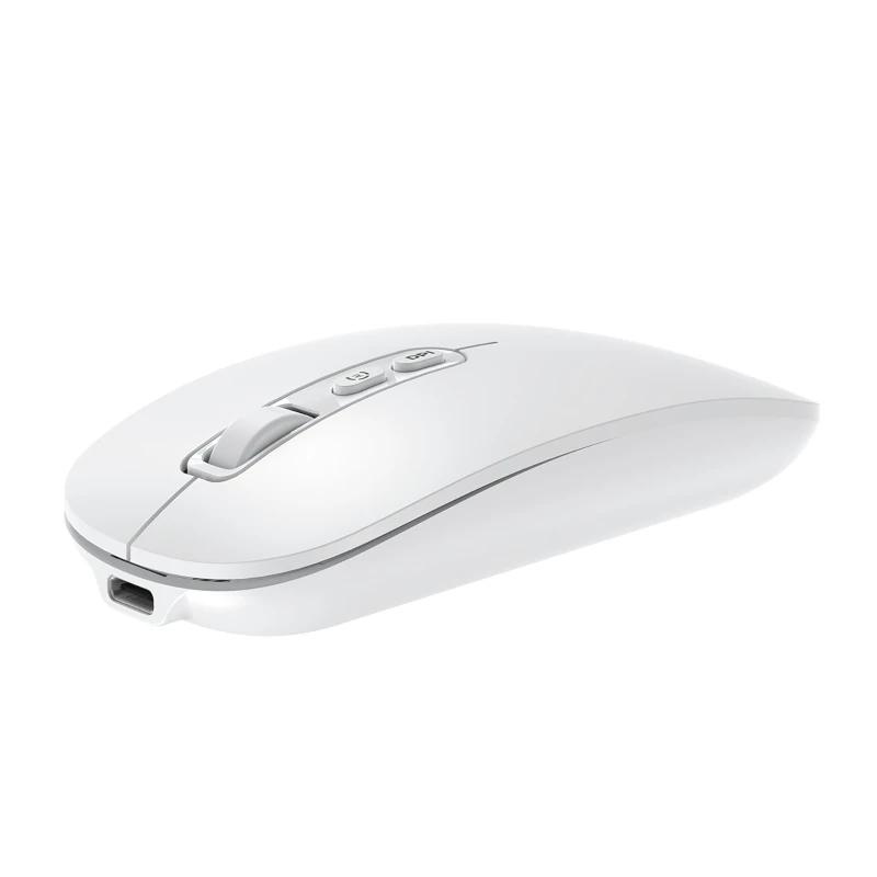 Infortisa Image 1 - Coolbox Ratón W02-IA Inalámbrico RF+BT Blanco