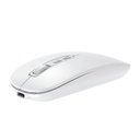 Infortisa Image 1 - Coolbox Ratón W02-IA Inalámbrico RF+BT Blanco
