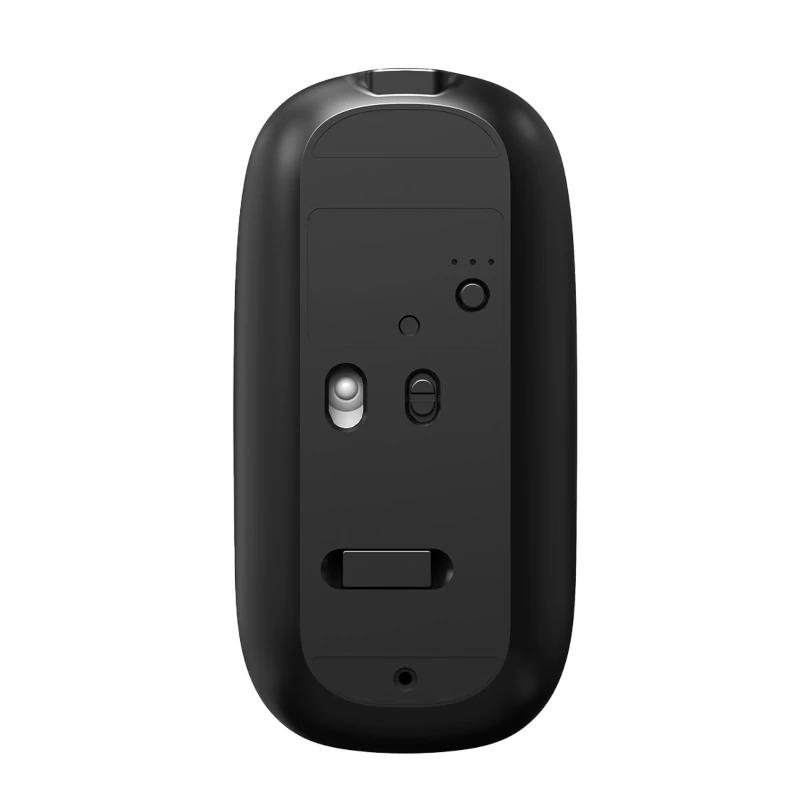 Infortisa Image 2 - Coolbox Ratón W02-IA Inalámbrico RF+BT Gris