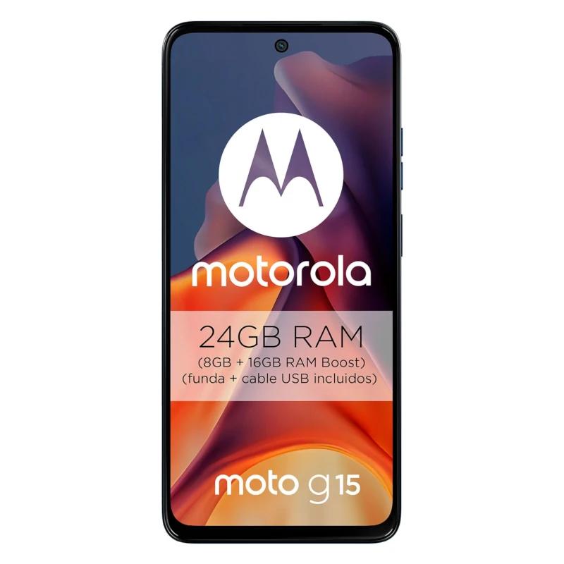 Infortisa Image 2 - Motorola Moto G15 4G 6.7" 8Gb 512Gb Navy Peony