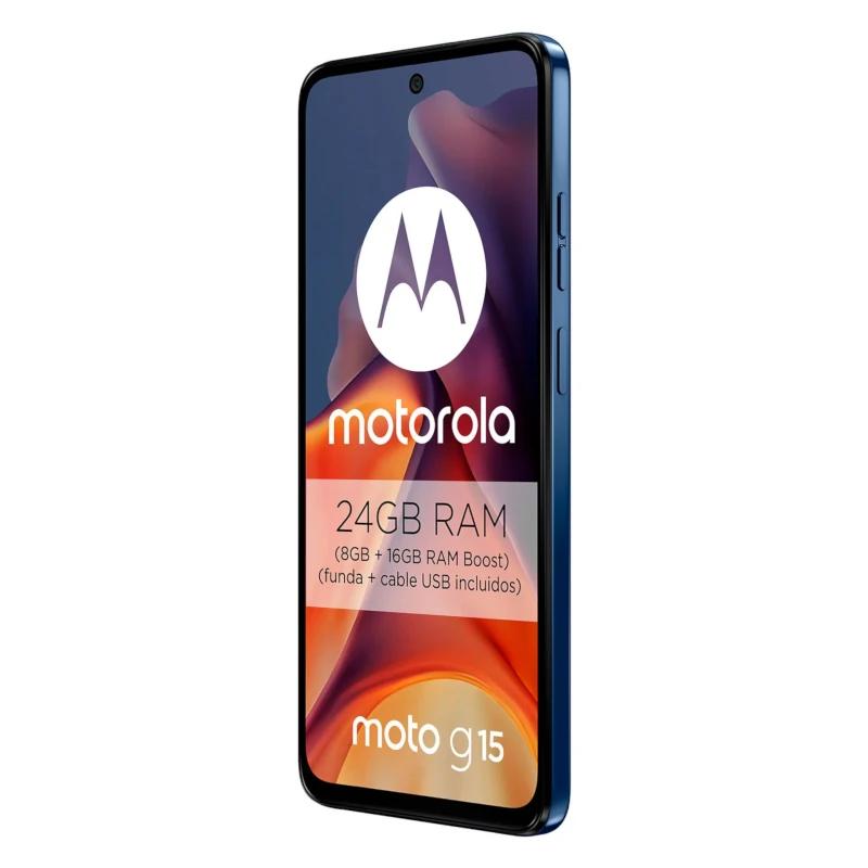 Infortisa Image 3 - Motorola Moto G15 4G 6.7" 8Gb 512Gb Navy Peony
