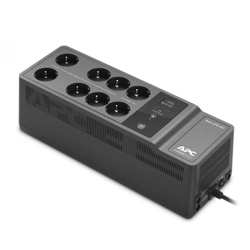Infortisa Image 2 - APC Back UPS 650VA/400W 8 tomas Schuko USB A+C