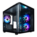 Infortisa Image 3 - COOLBOX CHASIS MATX GM100 CRISTAL 3XVENT.ARGB