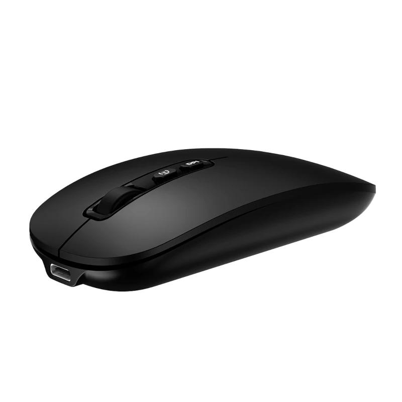 Infortisa Image 1 - Coolbox Ratón W02-IA Inalámbrico RF+BT Negro