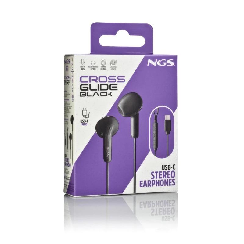 Infortisa Image 3 - NGS Auricular Intraural Negro Micro USB-C