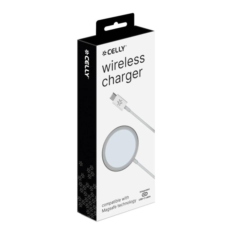Infortisa Image 2 - Celly Cargador MAGSAFE 15w Blanco