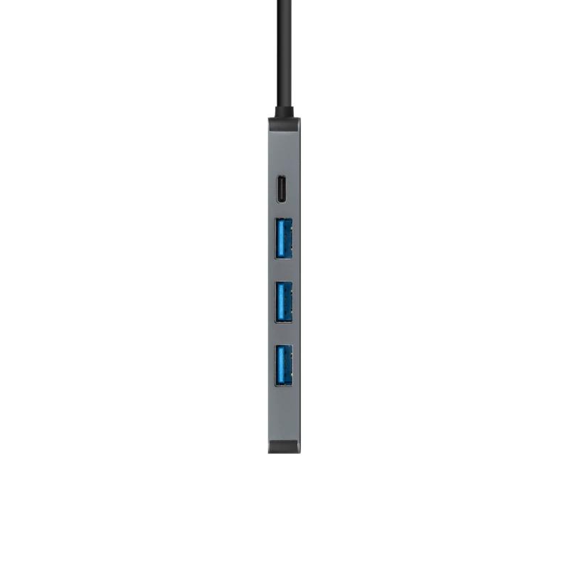 Infortisa Image 2 - Nanocable Hub USB-C 3xUSB-A+HDMI+USB-C PD