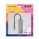 Infortisa Image 3 - Nanocable Conversor USB-C Ethernet carga PD