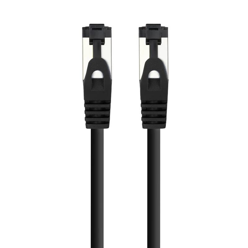 Infortisa Image 2 - Nanocable Cable red Cat. 8.1 2GHZ SSTP Negro 1m