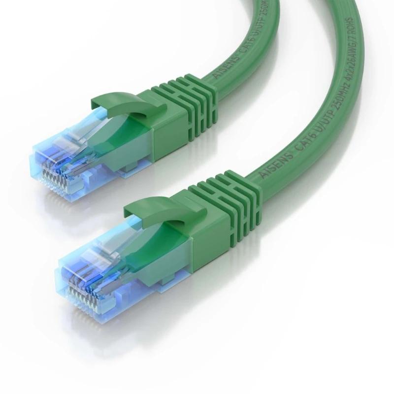 Infortisa Image 2 - Aisens Cable RJ45 CAT.6 UTP AWG26 CCA Verde 0.5m