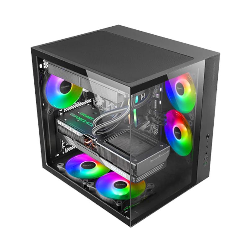 Infortisa Image 1 - MARS GAMING MCV-ONE Atx Doble Cámara Negro