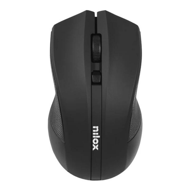 Infortisa Image 1 - Nilox Ratón MOWI1001 Inalámbrico Amb.1600DPI Negro