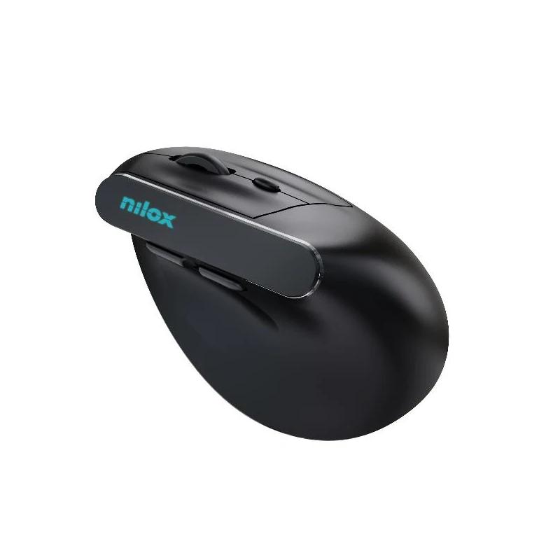 Infortisa Image 2 - Nilox Ratón Wir Vertical Rec. Silen 1600 DPI Negro