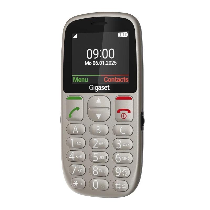 Infortisa Image 2 - Gigaset Móvil Senior GL395 2.2" SIM Grey Titanium