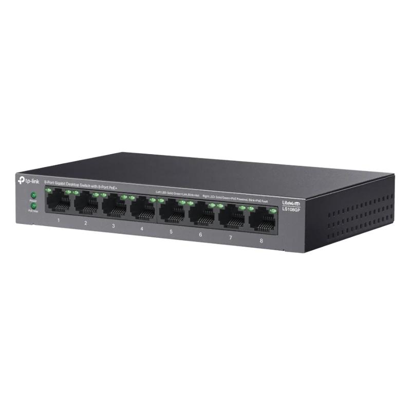 Infortisa Image 2 - TP-Link LS108GP Switch 8xGb PoE+ 62W Desktop