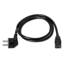 Infortisa Image 1 - Aisens Cable Alimentación CEE7M-C13H negro 5.0m
