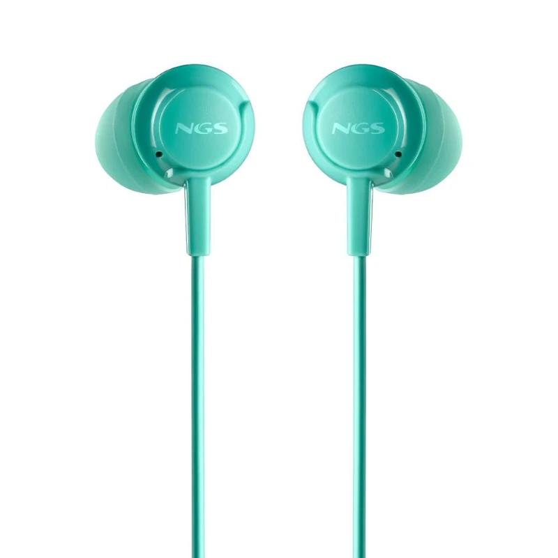 Infortisa Image 2 - NGS Aricular Verde Estéreo Cable JACK 3.5 Mm