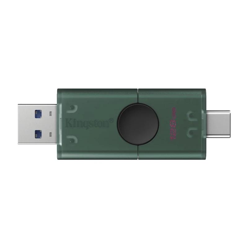 Infortisa Image 3 - Kingston DataTraveler 128GB USB 3.2 Gen1 Duo Negro