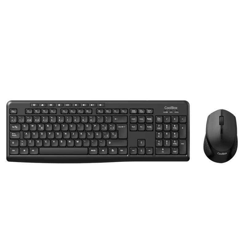 Infortisa Image 1 - Coolbox Kit Teclado MM + Ratón Inalámbrico