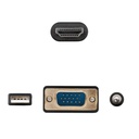 Infortisa Image 1 - Nanocable Conversor VGA+Audio a HDMI M-M 1,8 m