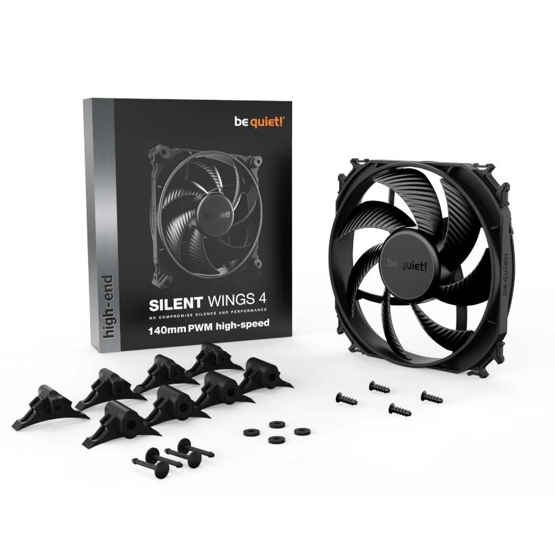 Infortisa Image 1 - be quiet! Ventilador Silent Wings 4 140mm Negro