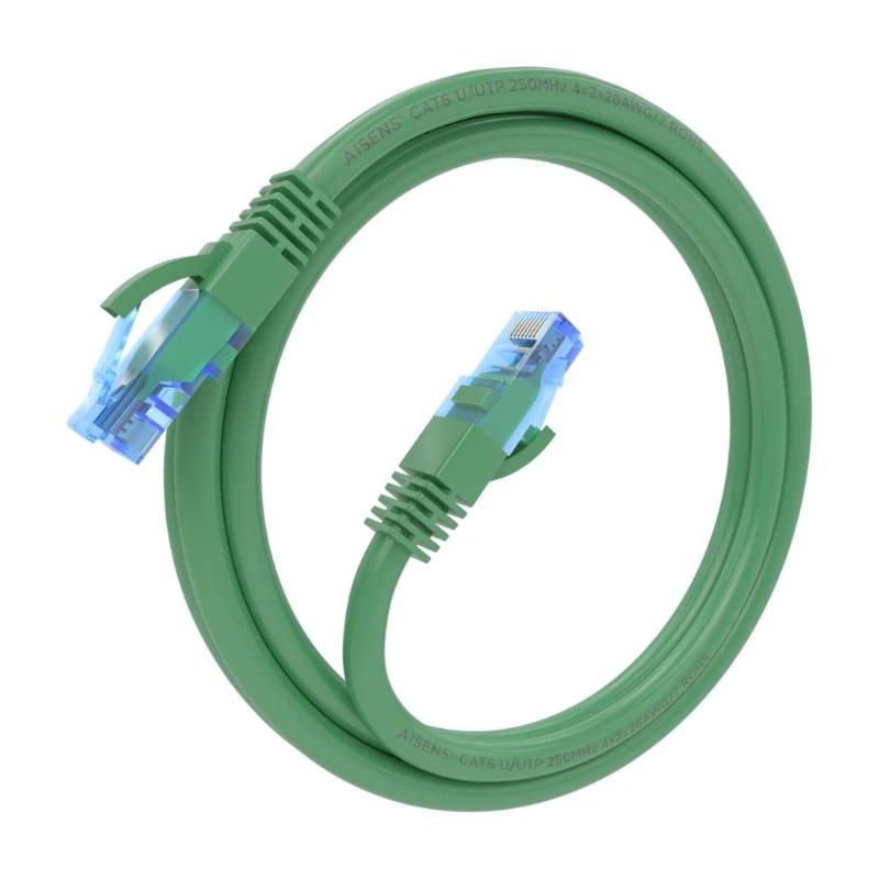 Infortisa Image 1 - Aisens Cable RJ45 CAT.6 UTP AWG26 CCA Verde 1.0m